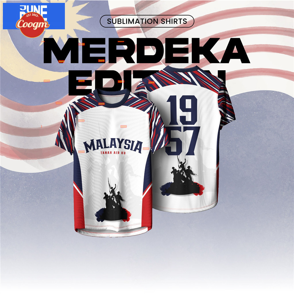 1957 Merdeka Clothes 2025 68th Malaysia Jersey Merdeka 68 Year 2025 Boy ...