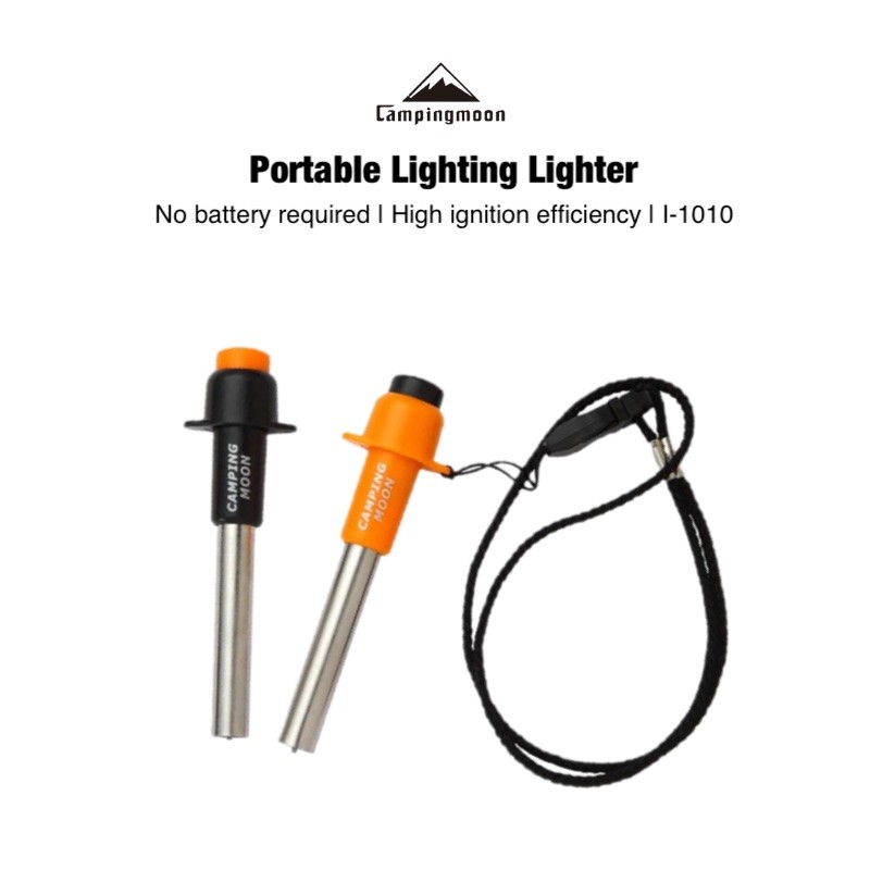 CAMPINGMOON Sparky Handheld Push Button Piezo Igniter Lighter Self ...