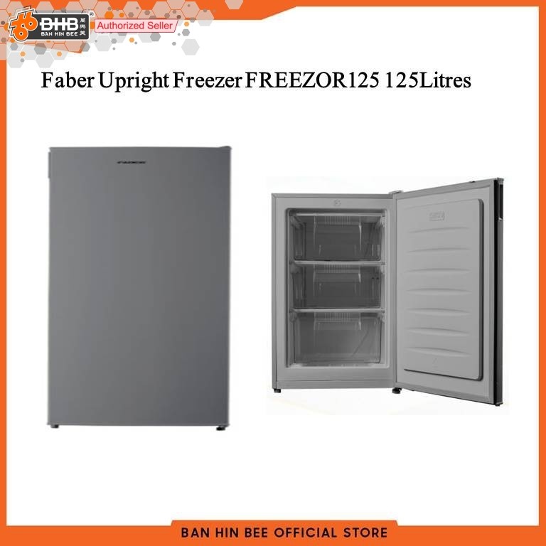 Faber Upright Freezer FREEZOR125 125Litres | Shopee Malaysia