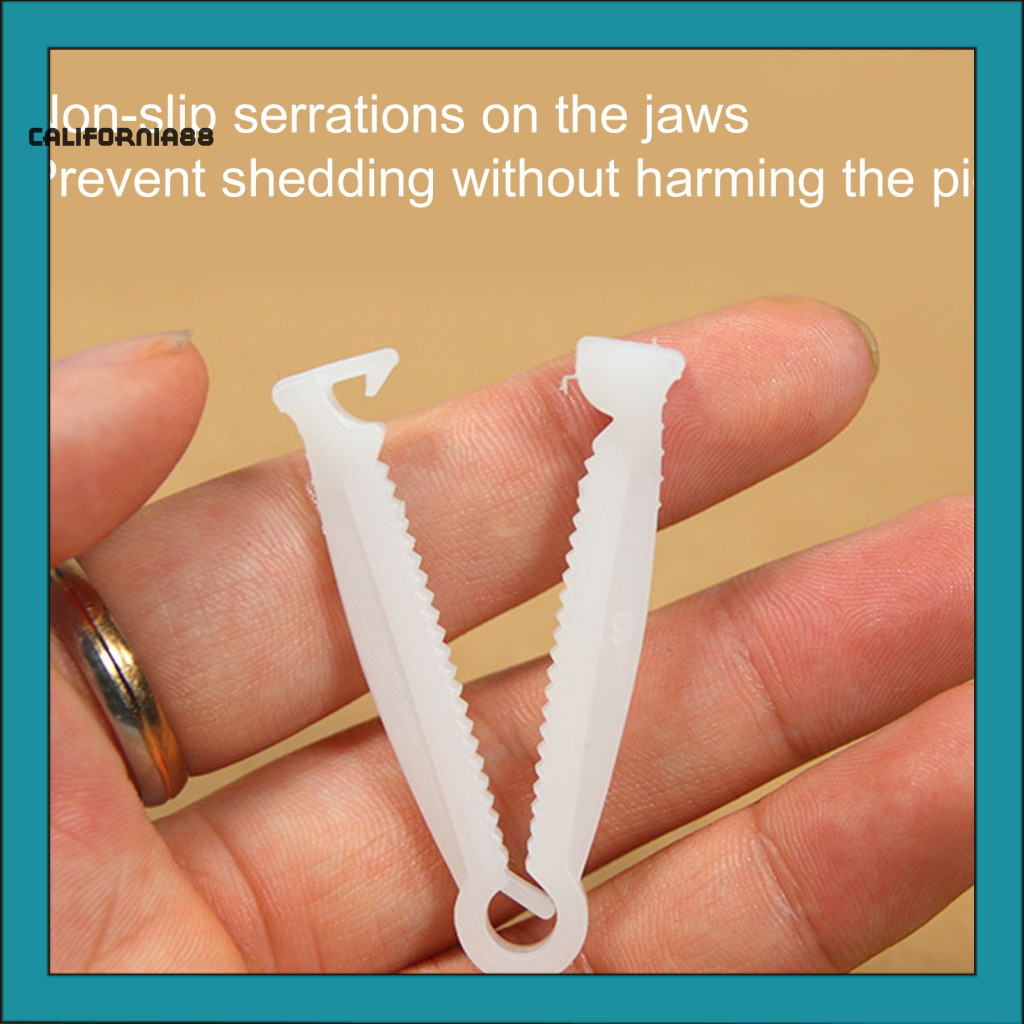[CF] 20Pcs Disposable Umbilical Clamp Small Size Multifunctional Pig ...