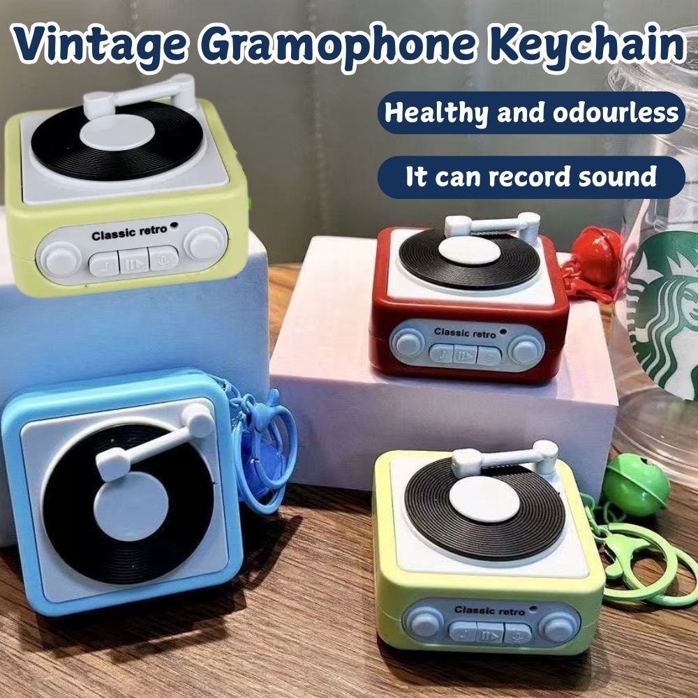 Toy Mini Retro Keychain Recorder Music Fun Box Accessory Portable Small ...