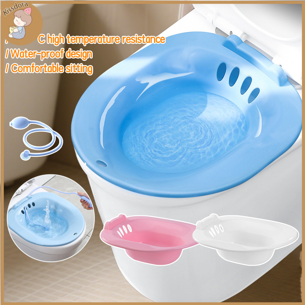 Kissdora Sitz Bath Bathtub For Hemorrhoids Washable Toilet Care Basin ...