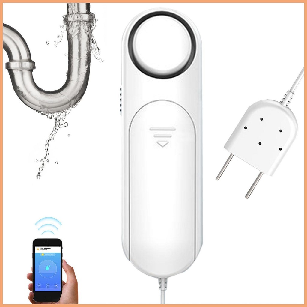 Water Sensor Alarm Drip Leakage Detector Sensor Alarm 120DB Adjustable ...