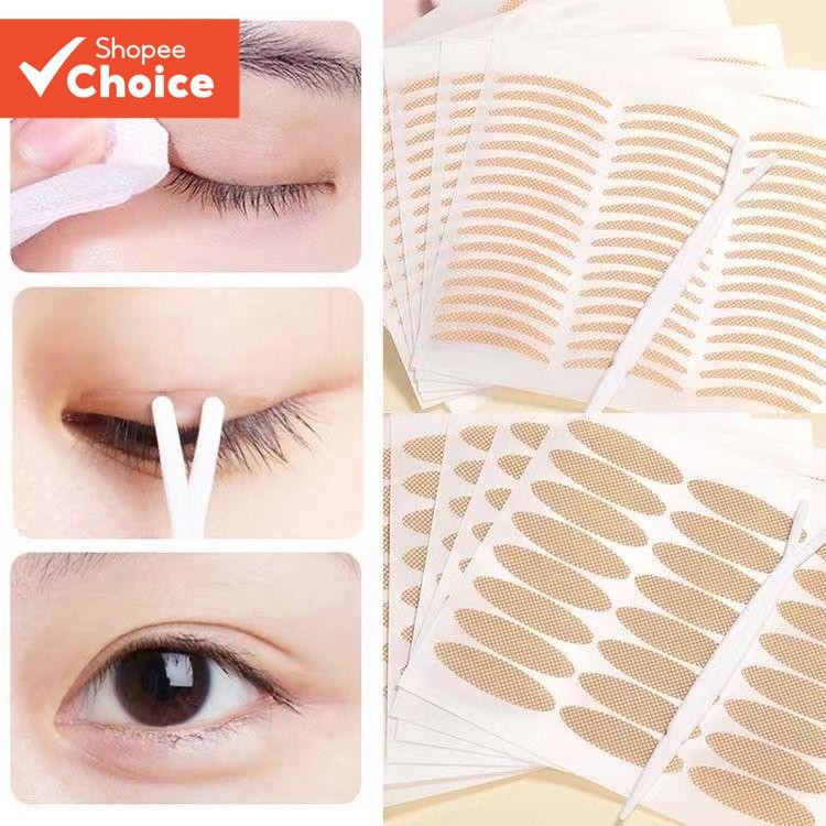 48 Stickers Invisible Lace Double Eyelid Stickers Seamless Breathable ...