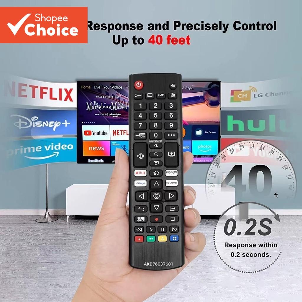 AKB76037601 Remote for LG 4K 8K Smart TVs OLED QNED NanoCell webOS HDR ...