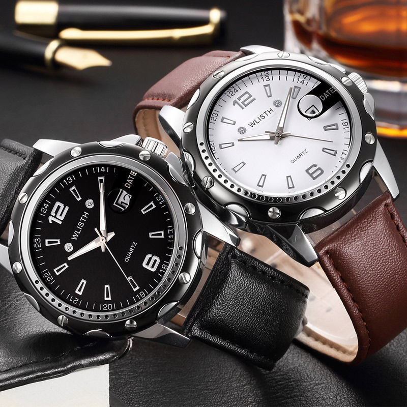Original Retro Simple Men's Watch High-End Brand Genuine Business ...
