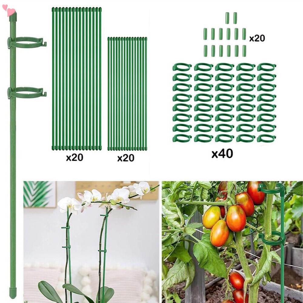 Adjustable Garden Plant Support Stakes Single Stem Plant Cage Support ...