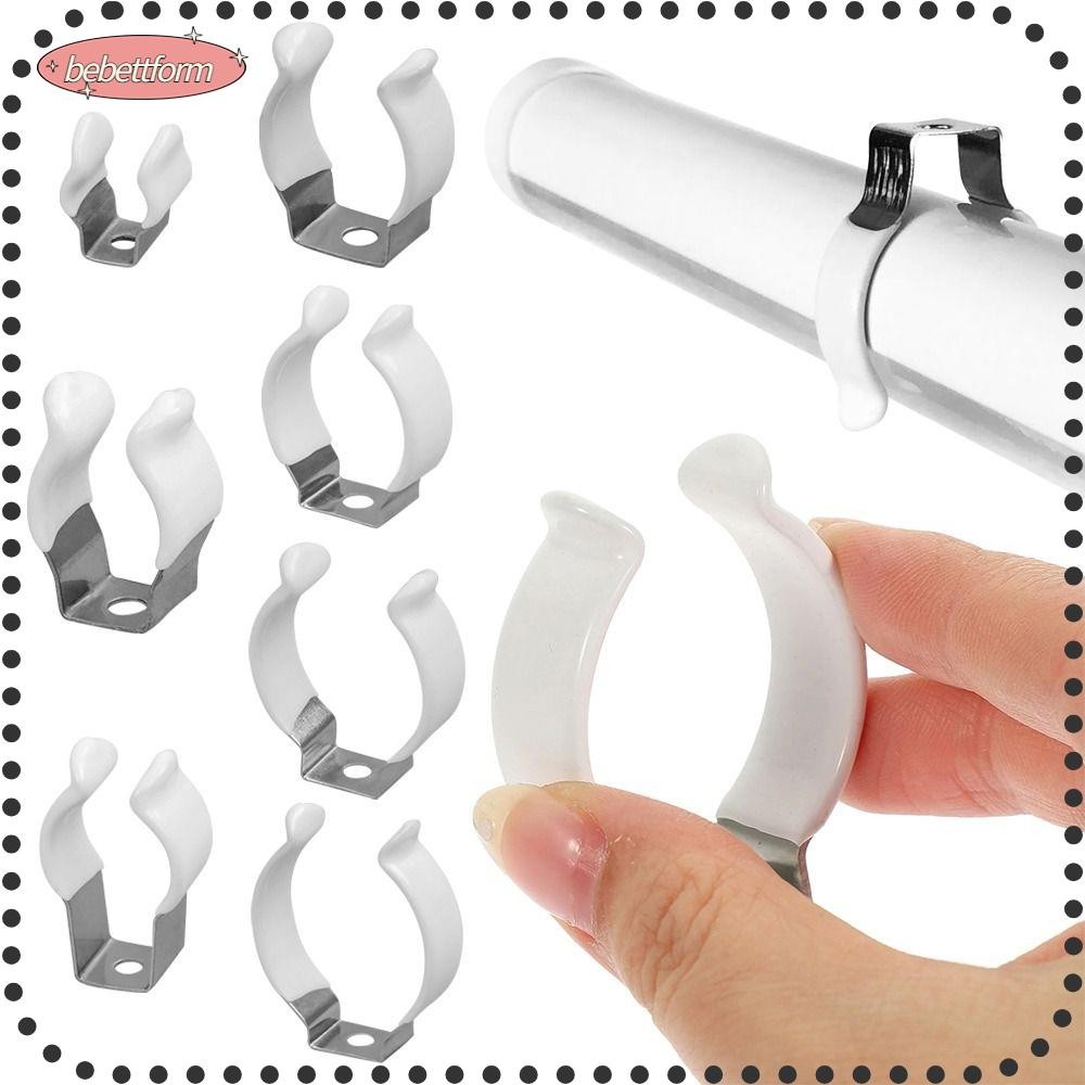 LIKE 5Pcs Spring Terry Clip, Clamp Holders Base Tool Lamp Tube Clip ...