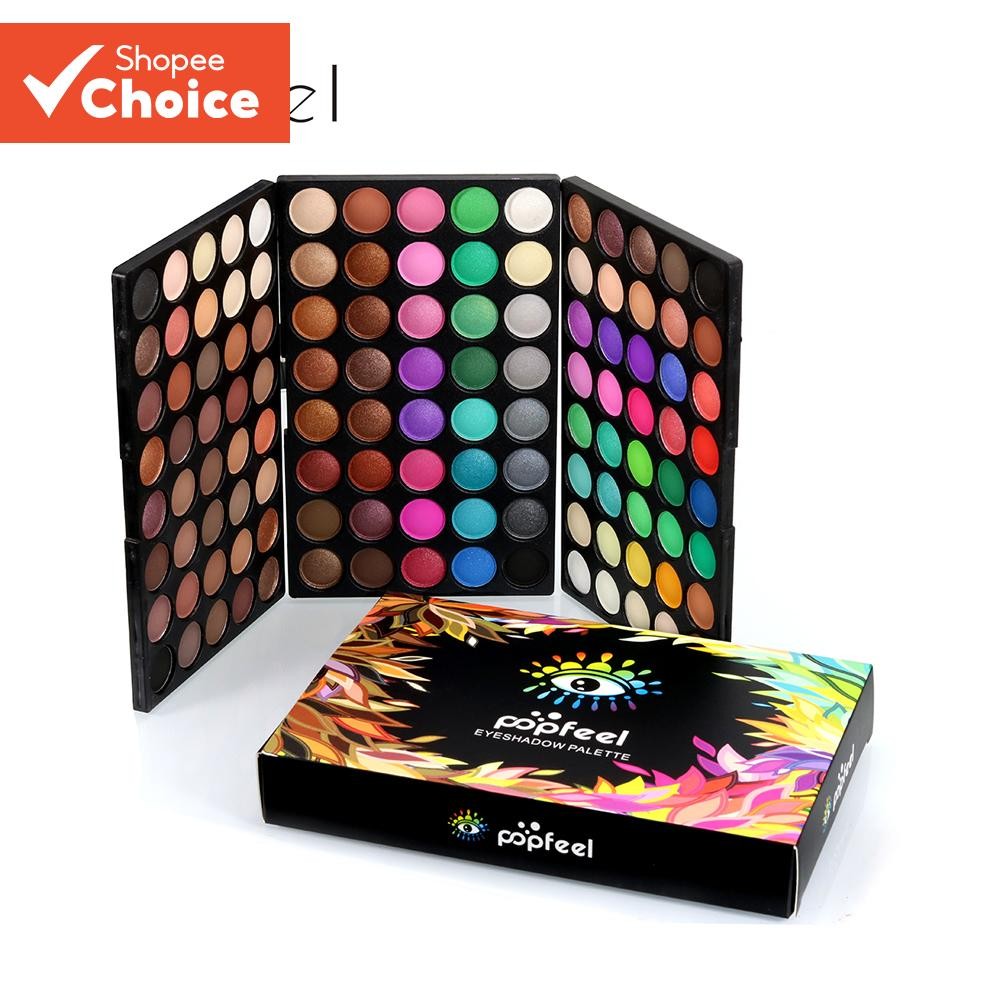 120 Color Eyeshadow Palette Eye Shadow Matte Shimmer Makeup Pallet ...