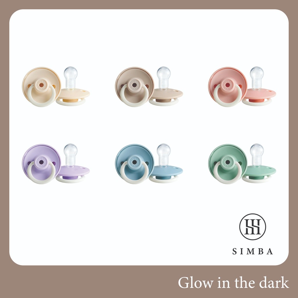 【NEW ARRIVALS】 Simba Munita Pacifier NIGHT (Glows In The Dark) | Shopee ...
