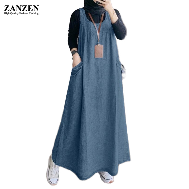 denim dress muslimah malaysia Denim Dress Models | Sefamerve