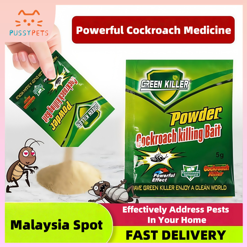COD Strong Cockroach Killer Powder 5g Fast Acting Insecticide Home Pest ...