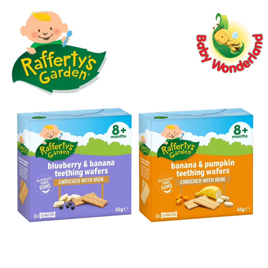 Rafferty's Garden Baby Teething Wafers 60g (8m+) | Shopee Malaysia