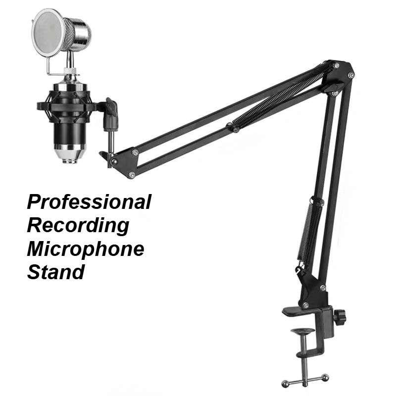 Universal Professional Recording Microphone Metal Mic Table Rack Desk ...