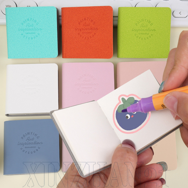 Mini Blank Drawing Notebook Set - Student Sketch Book - Portable ...