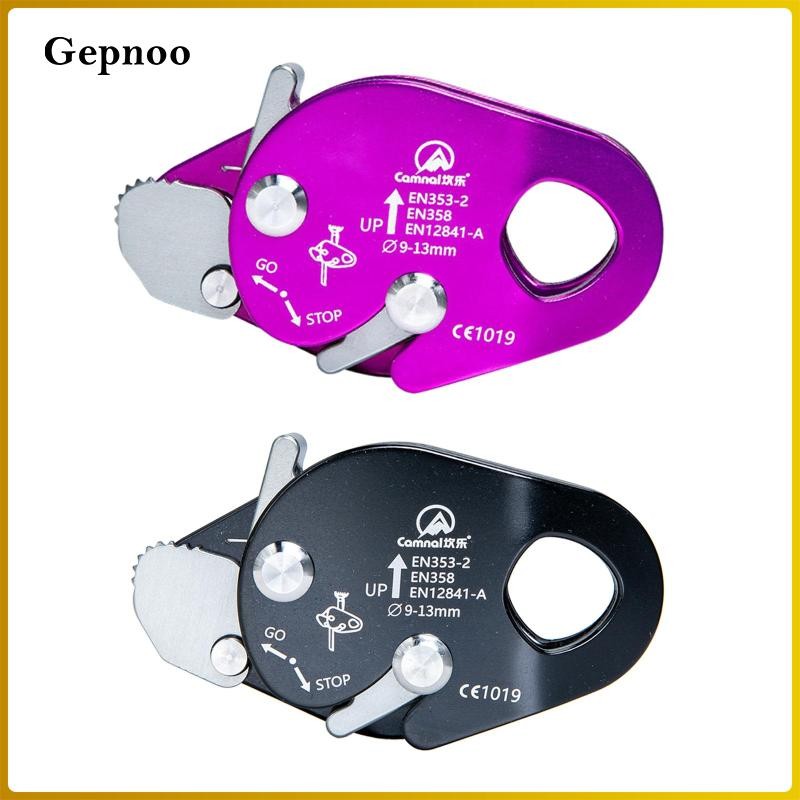 Gepnoo Safety Rappelling Rope Grab Tree Climbing Adjuster Fits Diameter ...