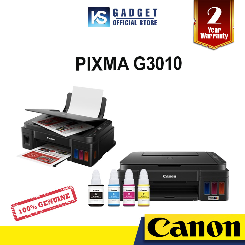CANON PIXMA G3010 Refillable Ink Tank Wireless All-In-One for High ...