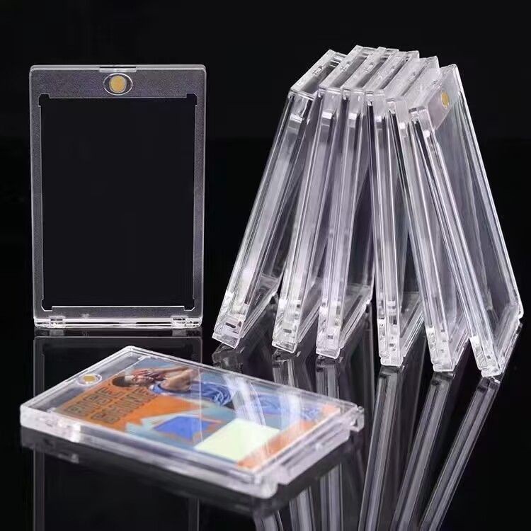 [Singba home] Magnetic Card Brick Storage Box Card Collection ...
