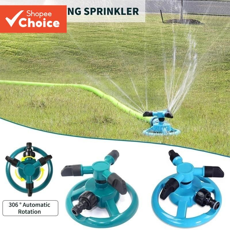 Water Sprinkler 360 Degree Automatic Garden Sprinklers Watering Grass ...