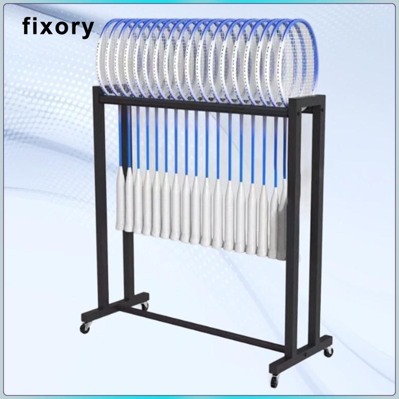 fixory Badminton Racket Storage Rack Organizing Racquet Center Holder ...