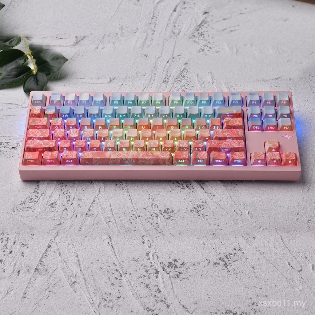 Womier Customized Side Engraved Keycap Full Set PBT Unique wooting ...