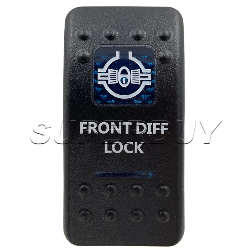 FRONT DIFF LOCK 5Pin 12V 20A Blue LED Waterproof Car Switch Bar ARB ...