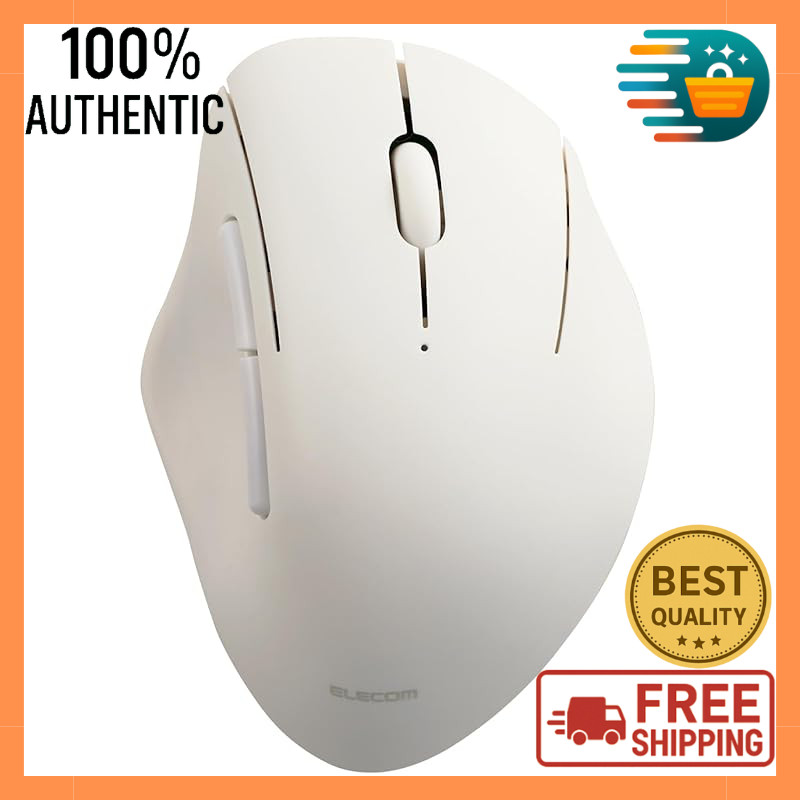 Elecom Wireless Mouse SHELLPHA Silent 5-Button Bluetooth Dual 2.4GHz ...