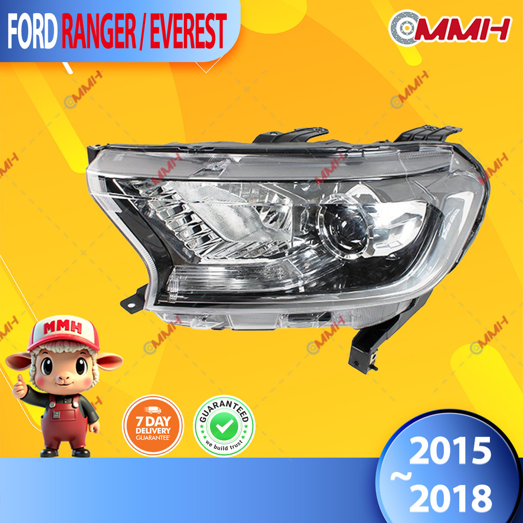 FORD RANGER / EVEREST 15-18 Headlamp Headlight Head lamp Front Light ...