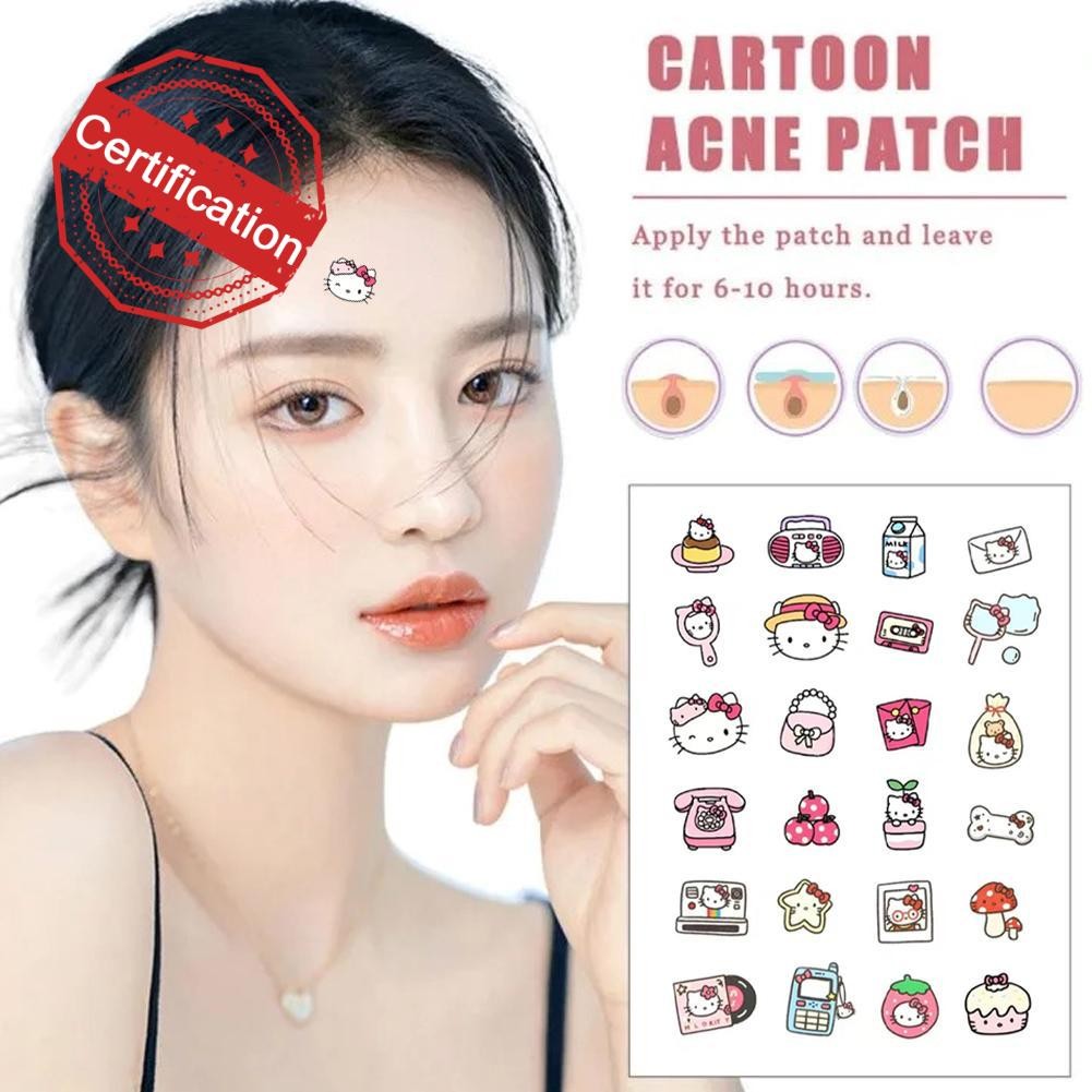 Sanrio Cartoon Series Acne Patch PE HelloKitty Acne Pimples Cover Patch ...