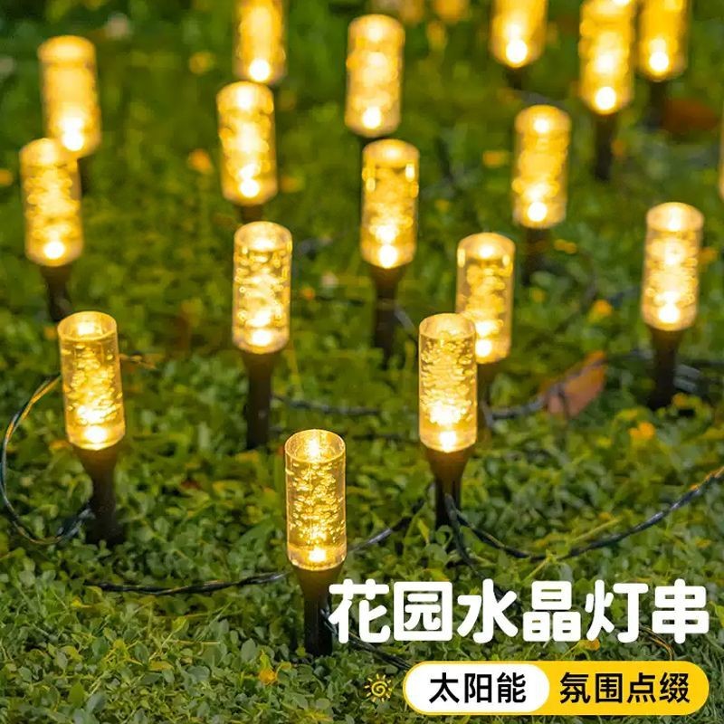 Lampu Rumput Suria untuk Lampu Rentetan Pemalam Rumput Taman Rumah ...