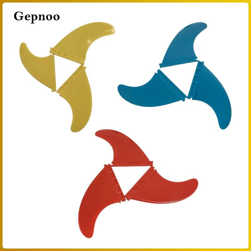 Gepnoo Paddle Board Fin Set, Universal Detachable Tail Rudder for ...