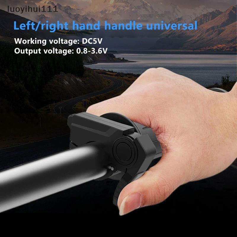 [luoyihui111] Ebike Thumb Throttle Quick Disassembly Fit Left/Right ...