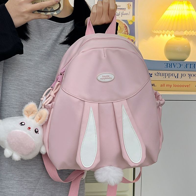 Cute Rabbit Backpack Girl Cartoon Primary School Student Spring Outing ...