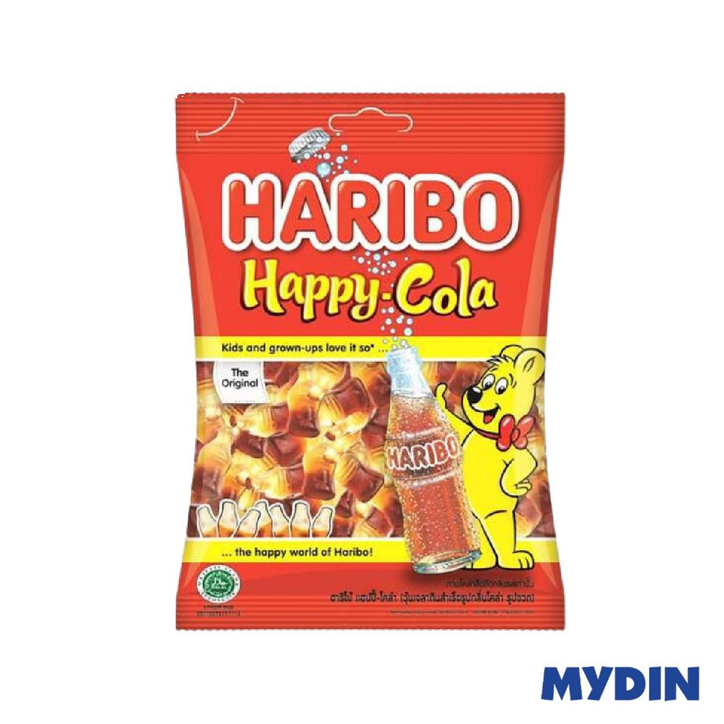 Haribo Jelly Candy Happy Cola (160g) | Shopee Malaysia