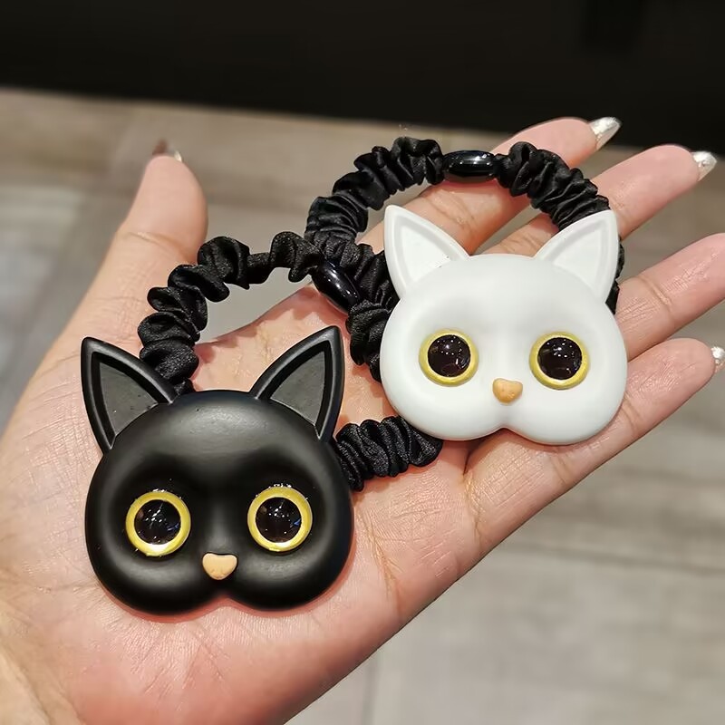 Produk baru # Ikatan Rambut Kucing Comel Baru Korea dan Jepun Ikatan ...