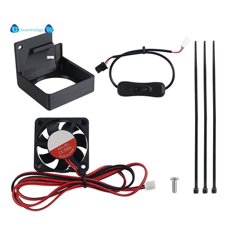 Cooling Fan For Bambu Lab A1 / A1 Mini Extruder Motor Cooling Fan Kit Fast Cooling With Independent Switch 3D Printer Parts - 7 - View #7