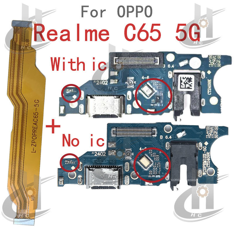 For OPPO Realme C65 5G RMX3997 Charger USB Connector Dock Charging Port ...