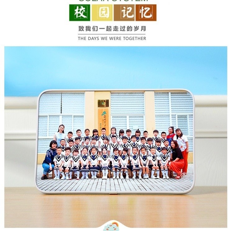 Crystal Photo Table Customized Photo Frame Company Collectible Photo ...