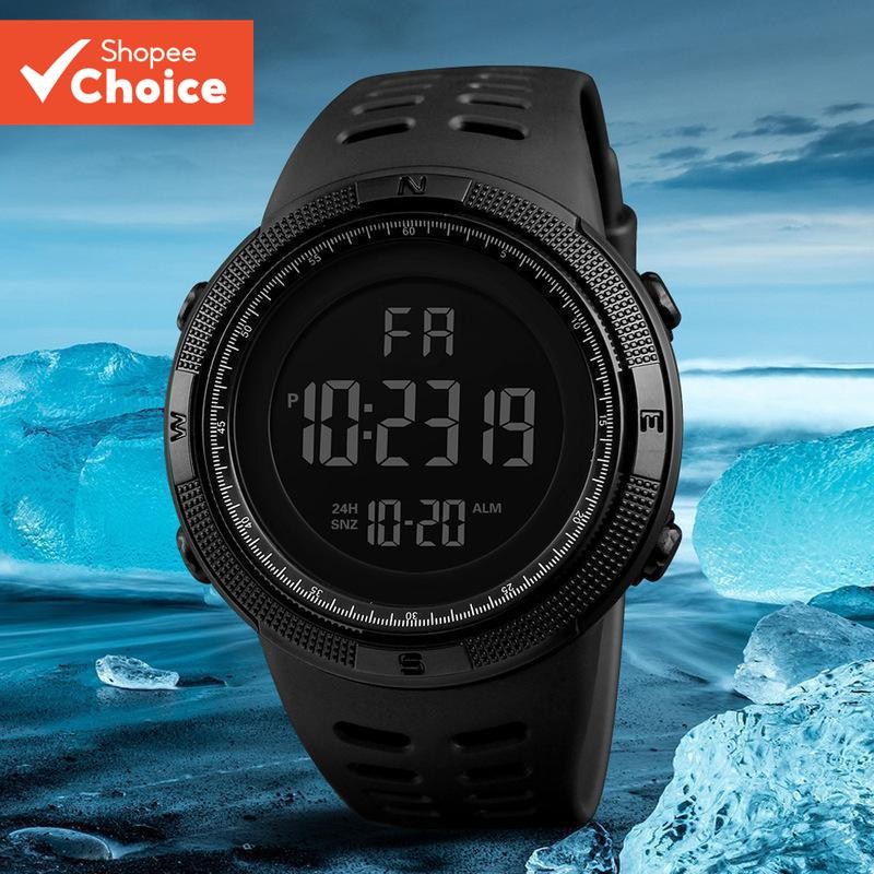 Waterproof Sports Watch Men's Sports Watch Large Dial Simple Electronic ...