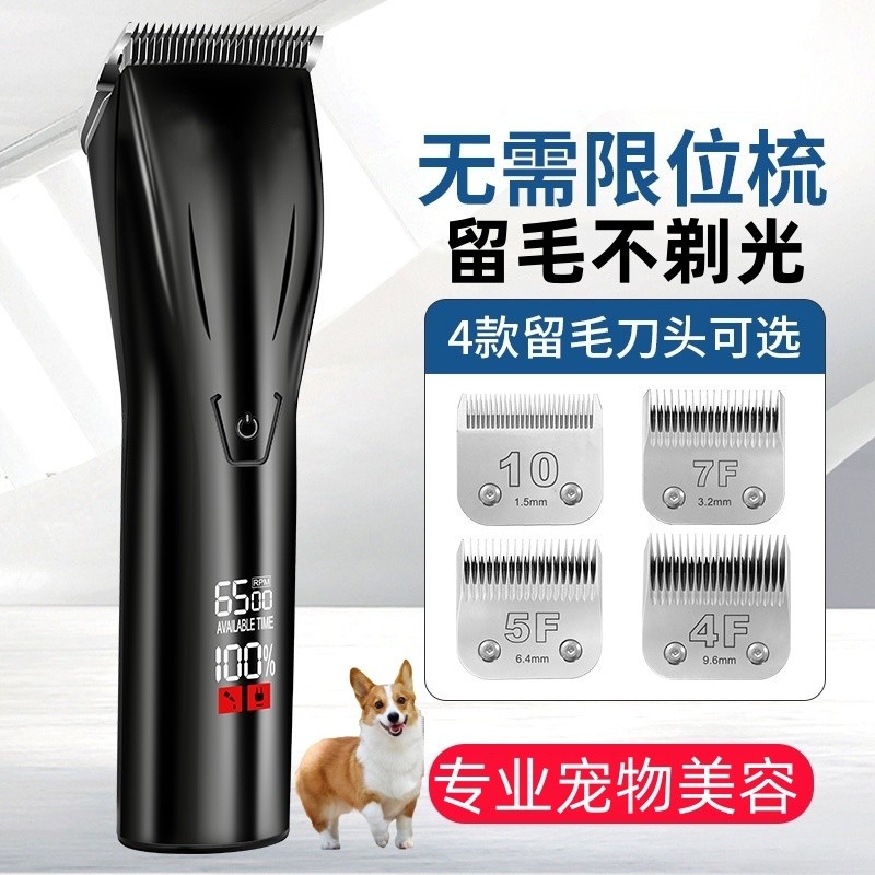 Pet Shaver Electric Hair Clipper Cat Dog Hair Clipper Foot Shaver ...