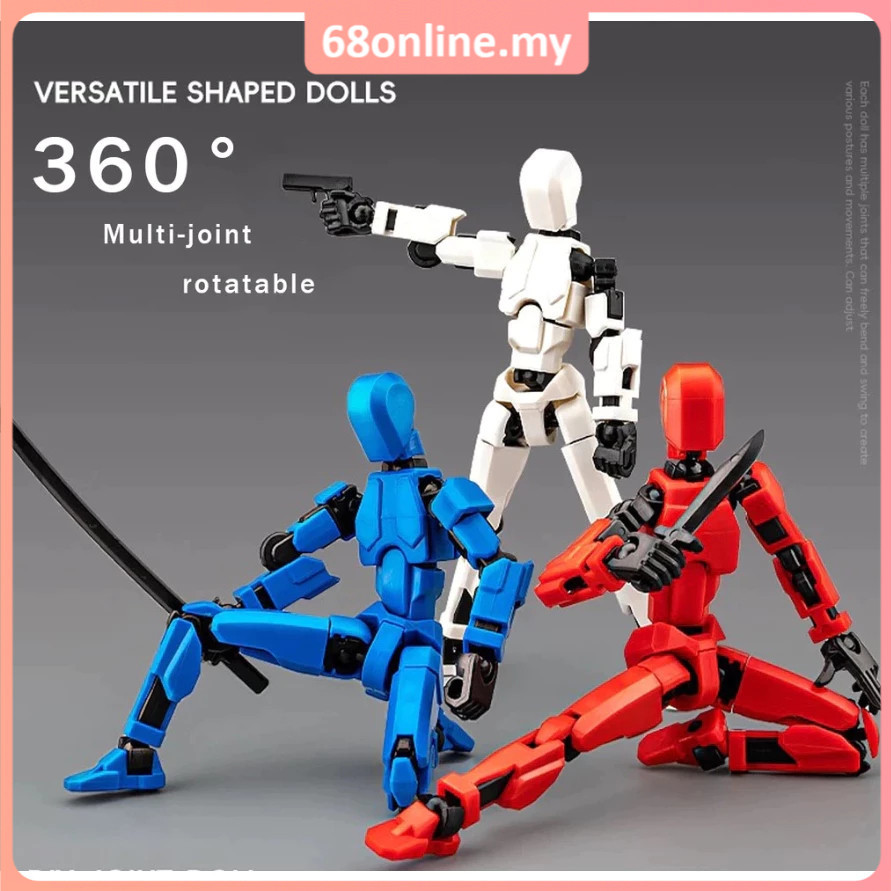 [Johor Seller] Decompression deformation 3D assembled toys Mainan DIY ...