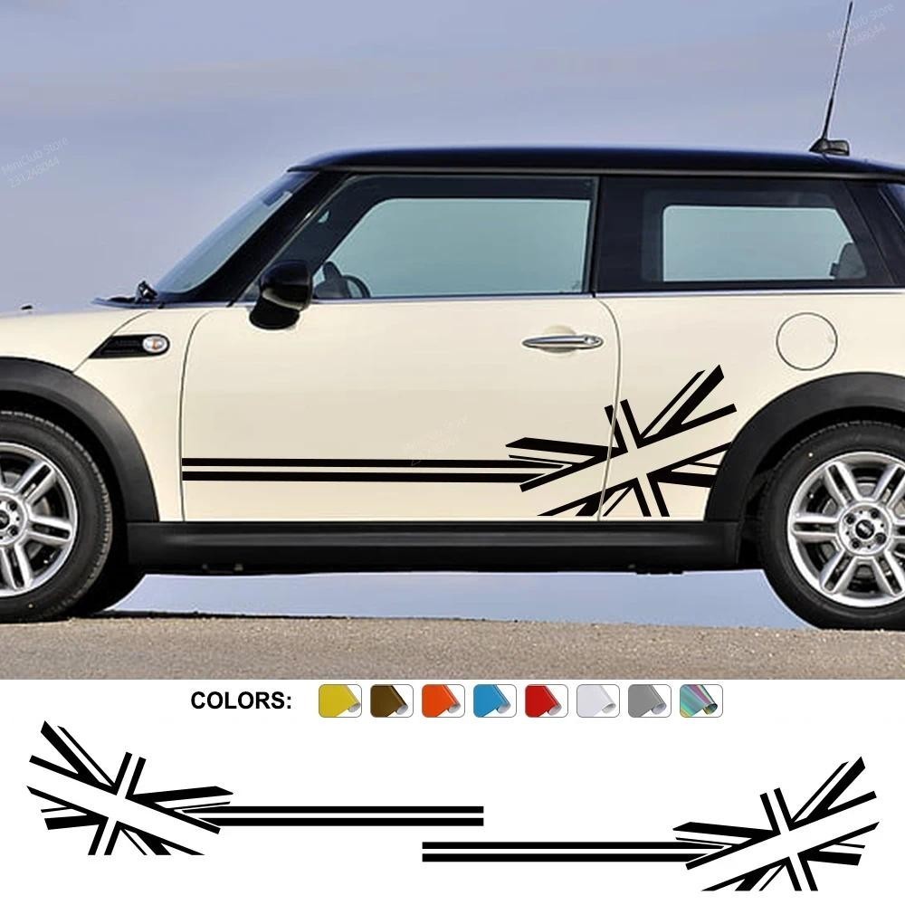 Union Jack Styling Car Door Side Body Sticker Sport Decor Decal Auto ...