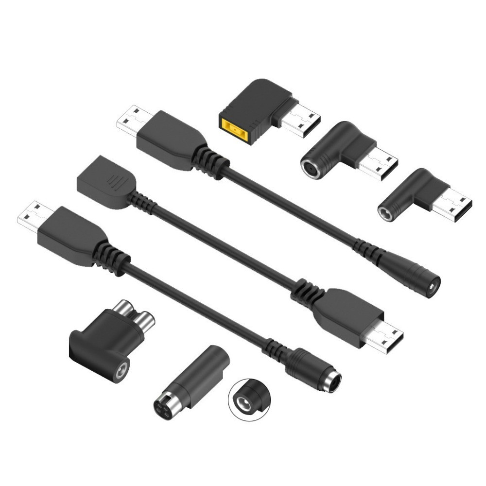 Transformer Adapter 5.5 * 2.5 7.4 * 5.0 to 8Pin Square Charging Adapter ...