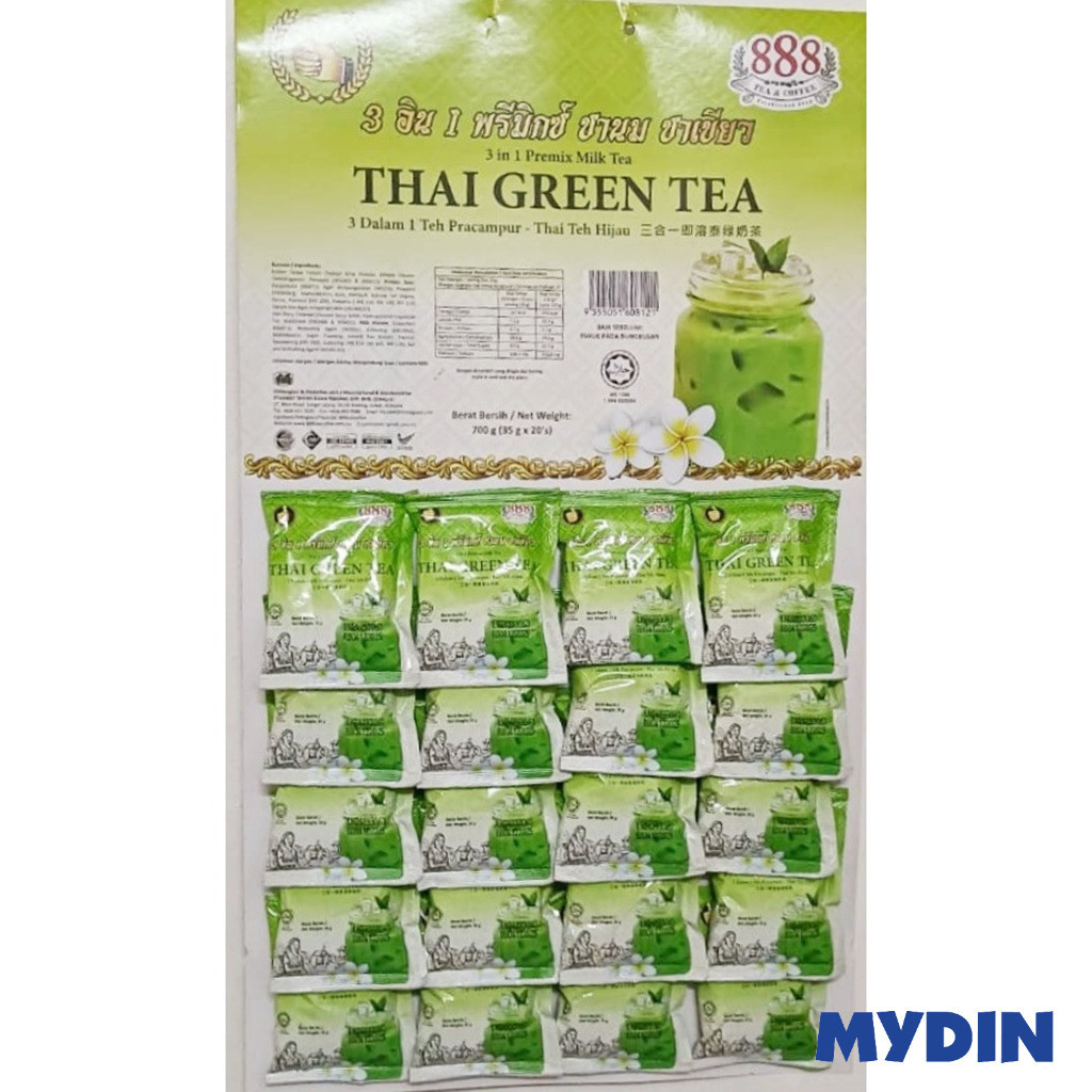 888 Instant Thai Green Tea (20's x 35g) | Shopee Malaysia