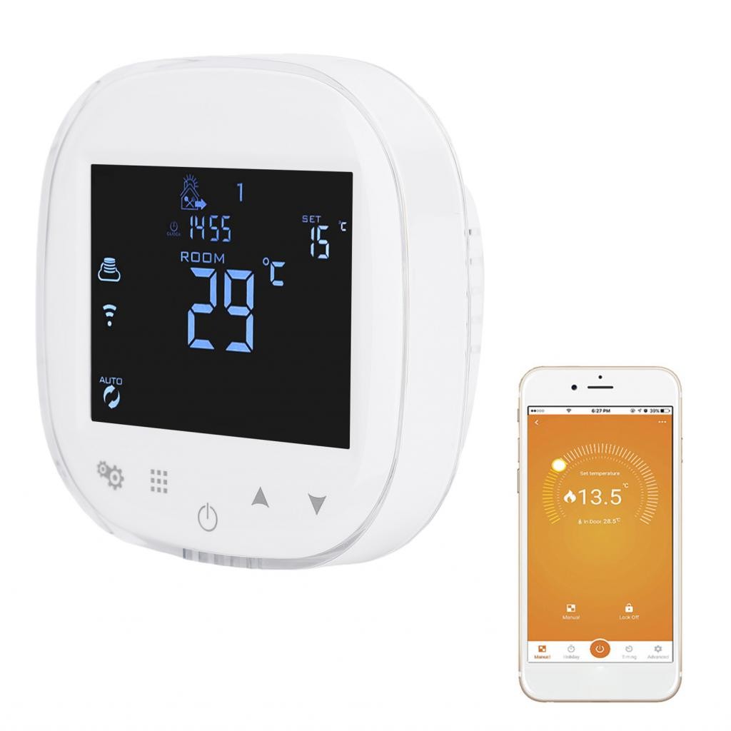 Smart Thermostat APP Control Temperature Controller for Boiler | Shopee ...