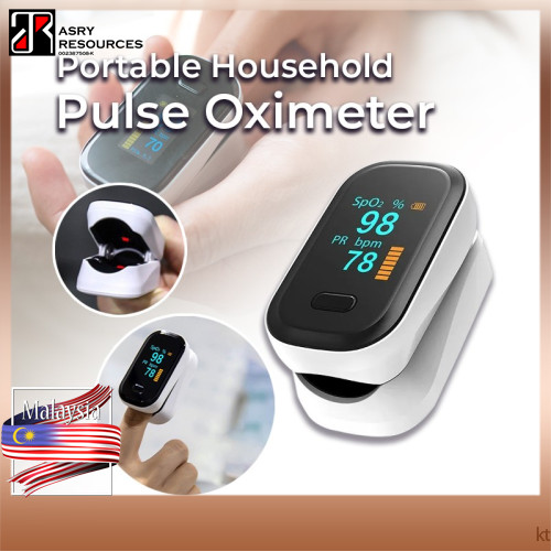 Portable Finger Oximeter SpO2 Pulse Rate Monitor | Shopee Malaysia