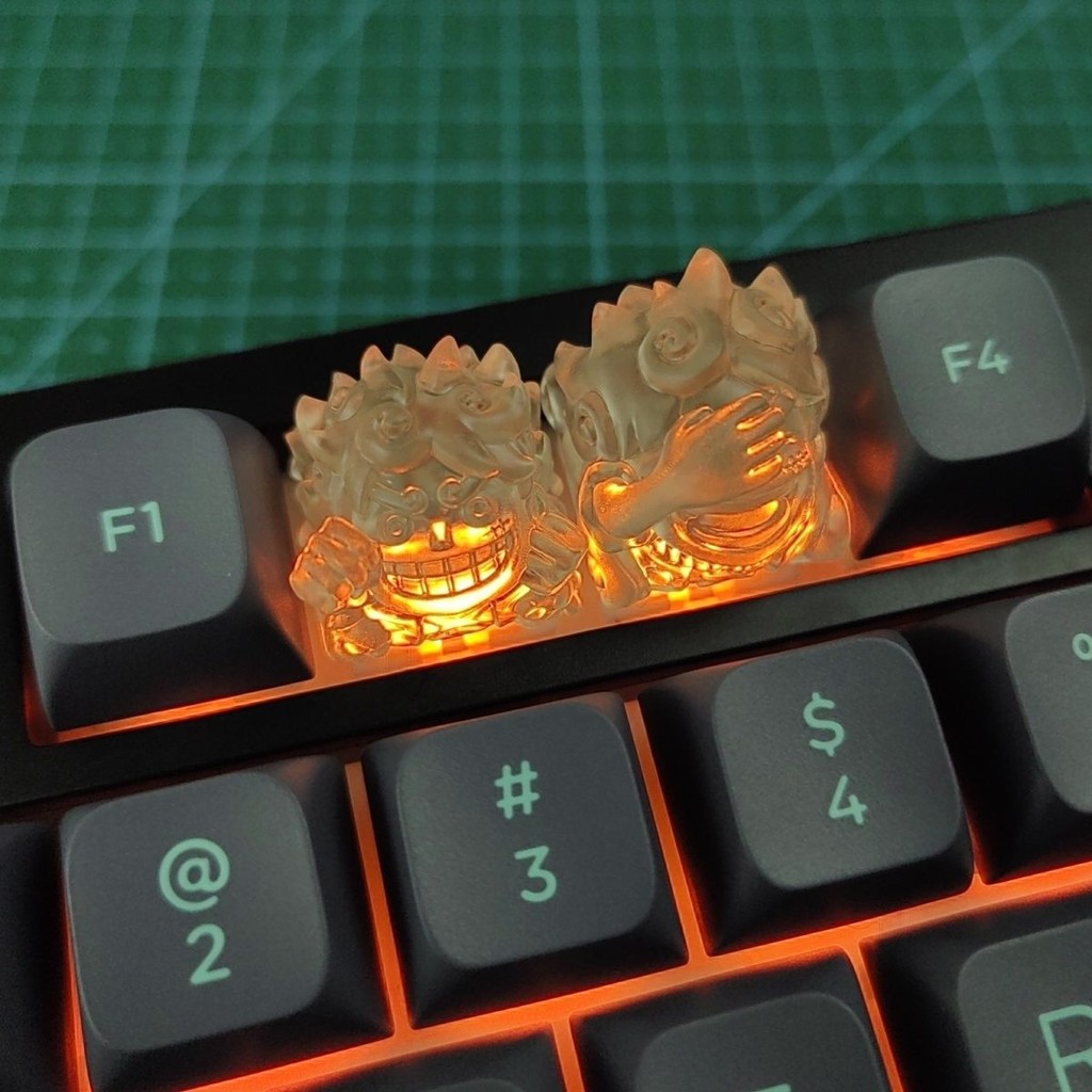 One Piece Nika Five-speed Luffy Mechanical Keyboard Cute diy Keycap ...