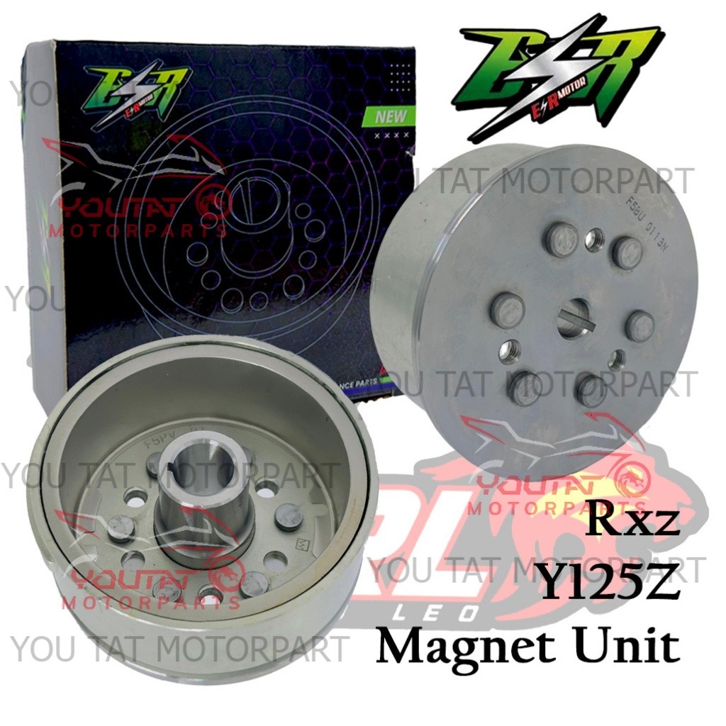 ESR MOTOR RACING YAMAHA RXZ CATALYZER Y125Z MAGNET UNIT 100% ORIGINAL ...