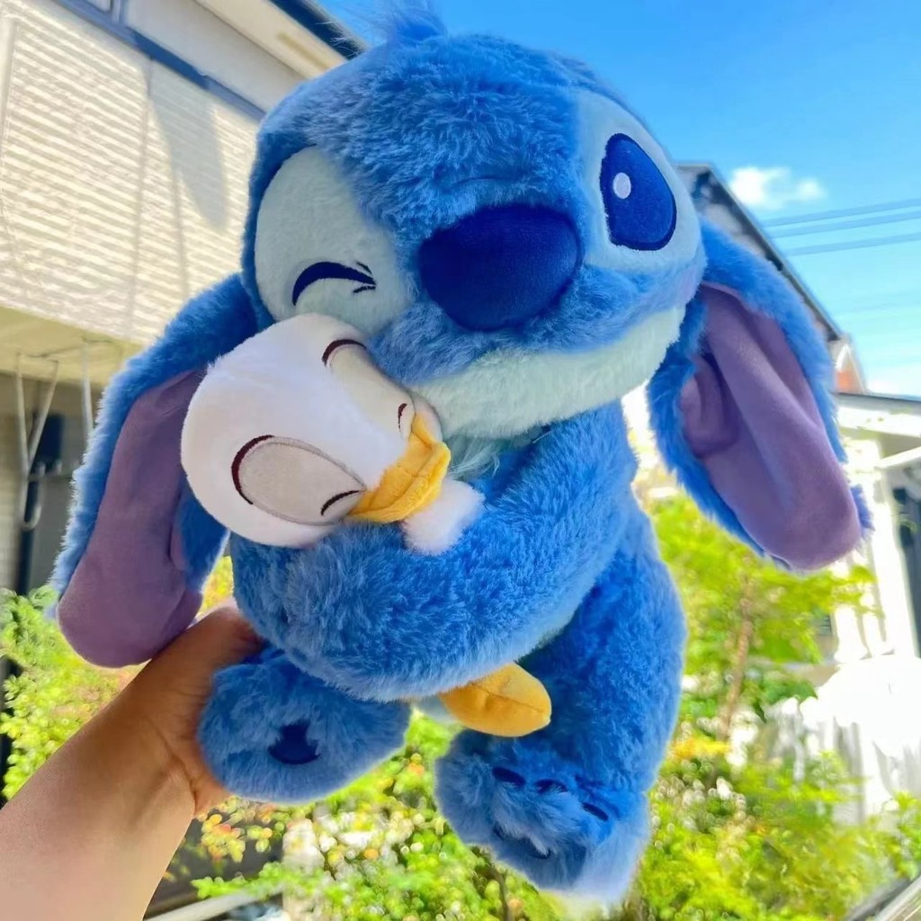 Disney TDR Stitch Hug Plush Toy – 55cm Soft Stuffed Animal