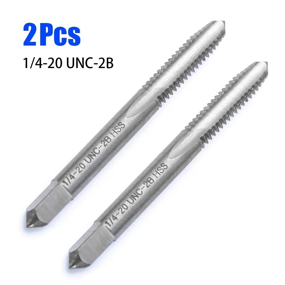 Machinists Tools Uxcell Spiral Flute Thread Taps M14 X 2 H2 Metric Machine Threading Tap Bit Nitrided Coated Screw Tapping Repair Tool M2 High Speed Steel Hss6542 2mm Tap